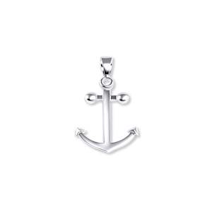 Sterling Silver Anchor Pendant.