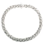 Chimento 18k Bracelet Stretch Classic in white gold with diamond accent
