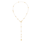 "Soffio" 18kt Gold, and Diamonds Y necklace