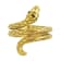 REBL Nile 18K Yellow Gold Over Hypoallergenic Steel Snake Ring