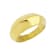 REBL Raina 18K Yellow Gold Over Hypoallergenic Steel Ring