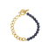 REBL Ashton Lapis 18K Yellow Gold Over Hypoallergenic Steel Half Chain
Half Beaded Bracelet