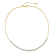 REBL Evie Pearl 18K Yellow Gold Over Hypoallergenic Steel Frontal Necklace