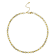 REBL Kennedy White Magnesite 18K Yellow Gold Over Hypoallergenic Steel
Beaded Necklace