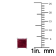 14K White Gold 5MM Square Ruby Earrings