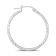 Diamond Cut 30MM Hoop Earrings In .925 Sterling Silver