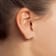 1/3 Carat TW Round Diamond Solitaire Stud Earrings in 14K Yellow Gold