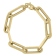 14K Yellow Gold Chunky Paperclip Bracelet With a Lobster Clasp