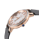 GV2 Women's Genoa White MOP Dial, Stainless Steel Diamond Watch with
Leather Strap