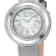 Gevril Women's Gandria Swiss Diamond Watch, Genuine Italian Made Silver
Leather Strap