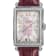 Gevril Women's Avenue of Americas Mini MOP Dial Leather Watch