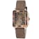 Gv2 by Gevril Women's 9249.5 Bari MOP Dial Swiss Quartz Diamond Leather Watch
