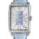 Gevril Women's 6207NL Glamour Automatic Diamond Blue MOP Dial Leather Wristwatch