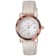 GV2 Women's Marsala Tortoise Mother Of Pearl Dial, Tan Suede Strap Watch