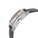 Gevril Ave of Americas Mini Women’s SS Case,White MOP Dial Watch,
Charcoal Handmade Leather Strap