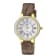 GV2 by Gevril Women's Astor II 9142-L8 MOP Dial Diamond Leather Swiss Watch