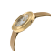 Gevril Women's Gandria Swiss Diamond Watch, Genuine Italian Made Gold
Leather Strap
