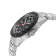 Gevril Men's Ascari Automatic Watch SS Case, Black Forged Carbon Top
Ring, Stainless Steel Bracelet