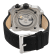 GV2 Men's XO Sub SS Case, SS/BLK Bezel, Black Dial, Genuine Black Canvas Strap