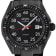 Gevril Men's Ascari Automatic Watch SS Case, Black Forged Carbon Top
Ring, SS/IPBK Bracelet