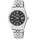 Gevril Men's Automatic West Village Black Sunray Dial Stainless Steel Bracelet