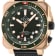 GV2 Men's XO Submarine RG Case, RG/GRN Bezel, Olive Dial, Stainless
Steel Bracelet