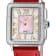 GV2 Padova Women's-Genuine Red Vegan Leather Strap