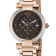 Gv2 By Gevril Women's 1502.5 Berletta Diamonds Rose-Gold IP Steel Date Watch