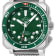 GV2 Men's XO Submarine SS Case, SS/GRN Bezel, Green Dial, Stainless
Steel Bracelet