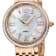 GV2 Women's Genoa White MOP Dial, Stainless Steel Diamond Watch