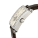 Gevril Men's  Avenue of Americas Intravedere White Dial Genuine Dark
Brown Leather Watch