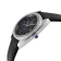 GV2 Women's Palermo Diamond Watch, Genuine Black Vegan Leather Strap
