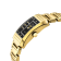 GV2 Womens Luino Diamond Black MOP Dial, 316L Stainless Steel IPYG Watch