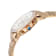 GV2 Marsala Chrono Pave Women's White Dial Stainless steel Watch
