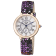 GV2 by Gevril Women's 12201S Rome Diamond Printed Leather Swiss Quartz Watch
