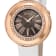 Gevril Women's Gandria Swiss Diamond Watch, Genuine Italian Made White
Leather Strap