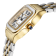 GV2 Milan Women's Silver Dial IPYG and Stainless Steel Watch