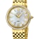 GV2 Women's Genoa White MOP Dial, Stainless Steel Diamond Watch