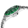 Gevril Men's Wall Street Green Emerald Dial, Green Ceramic Bezel
Stainless Steel Bracelet