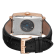 Gevril Men's  Avenue of Americas  Intravedere Black Dial Calfskin
Leather Watch