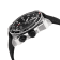 GV2 Men's XO Sub SS Case, SS/BLK Bezel, Black Dial, Genuine Black Canvas Strap