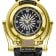 GV2 Triton Men's Black Dial Calfskin Leather Watch