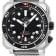 GV2 Men's XO Submarine SS Case, SS/BLK Bezel, Black Dial, Stainless
Steel Bracelet