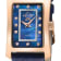 GV2 Womens Luino Diamond Blue MOP Dial, Genuine Italian Leather Blue Watch