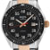 Gevril Men's Ascari Automatic Watch SS Case, Black Forged Carbon Top
Ring, SS/IP Rose Gold Bracelet