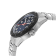 Gevril Men's Ascari Automatic Watch SS Case, Black Forged Carbon Top
Ring, Stainless Steel Bracelet
