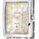 Gevril Men's Avenue of America's IPYG White dial, Stainless Steel Watch