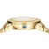GV2 Marsala Gemstone Women's MOP Dial Stainless Steel Watch