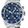 Gevril Men's Wall Street Chrono Blue Dial Blue Ceramic Bezel 316L
Stainless Steel Bracelet