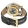 GV2 3403 Triton Men's Black Dial Calfskin Leather Watch